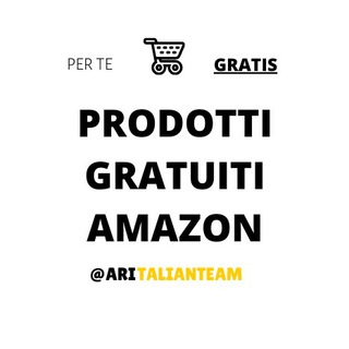Telegram channel AMAZON RECENSIONI ITALIA 🇮🇹 PRODOTTI GRATIS logo
