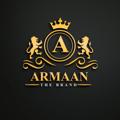 Logo saluran telegram armaanthebrand — ARMAAN THE BRAND(2015)
