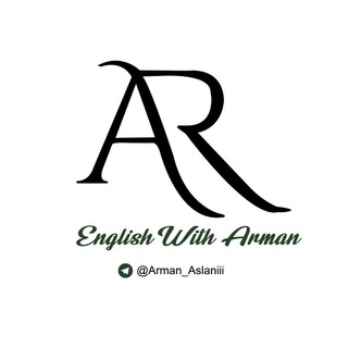 Logo de la chaîne télégraphique arman_english_effortless - 🗯English with ARMAN 🗯