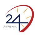 Telegram арнасының логотипі armenia24news — Armenia24