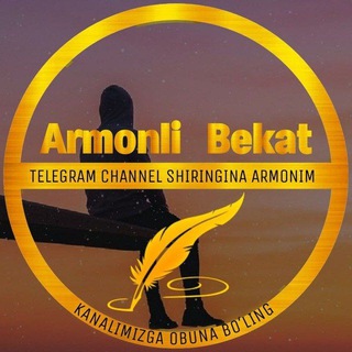 Telegram kanalining logotibi armonli_bekat — Armonli Bekat