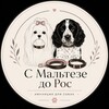 Логотип телеграм канала @arniewo0ff — С Мальтезе до Рос | амуниция для собак