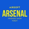 Telegram channel ARSENAL airsoft shop OD logo