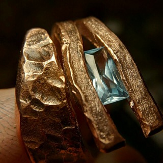 Логотип телеграм канала @art_copper_jewellery — Copper jewelry Marsianin