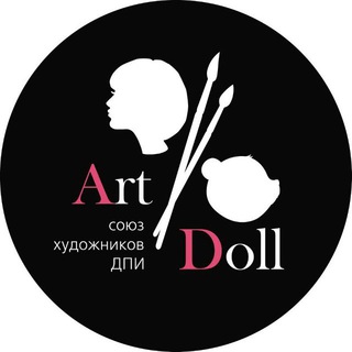 Логотип телеграм канала @art_doll_dpi — Художественная кукла Art Doll Dpi ТСХ ДПИ