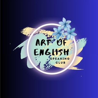 Telegram channel ART OF ENGLISH logo
