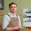 Логотип телеграм канала @art_class_online — АРТКЛАСС | Онлайн-школа живописи Михаила Мишинского