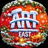 Логотип телеграм канала @art_east_channel — ART EAST