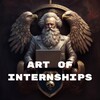 Логотип телеграм канала @art_ofinternships — Art of Internships