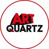 Логотип телеграм канала @art_quartz — Art-quartz.ru Столешницы подоконники, изделия из камня - кварц, мрамор, гранит, оникс Москва и МО