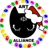 Логотип телеграм канала @artalliancee — art alliance