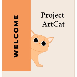 Логотип телеграм -каналу artcat_official — Project ArtCat