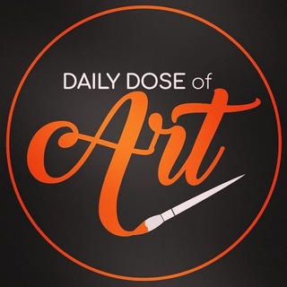 Логотип телеграм канала @artdail — Art Daily 🎨