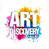 Логотип телеграм канала @artdiscoveryclub — ArtDiscovery.club | Студия рисования и керамики