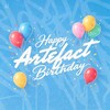 Логотип телеграм канала @artefact_vinyl — ARTEFACT VINYL