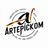 Логотип телеграм канала @artepickom — ArtEpicKom