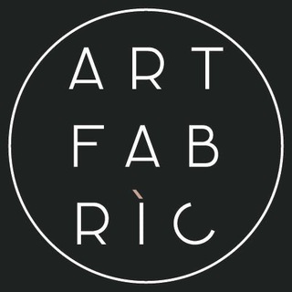 Логотип телеграм канала @artfabric_interior — ARTFABRIC | мебель, свет, декор