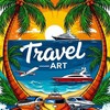 Логотип телеграм канала @artgenrikh — Travel Art.
