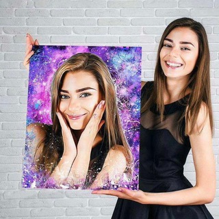 Логотип телеграм канала @artholst163 — Портрет по фото на холсте Самара