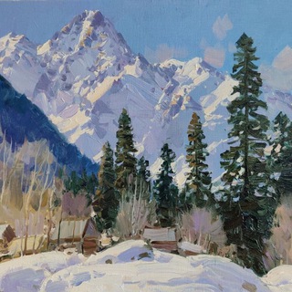 Логотип телеграм канала @artistbabich — Александр Бабич живопись