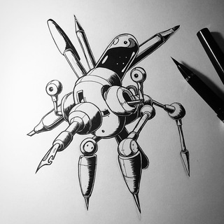 Логотип телеграм канала @artlandians — Артландия ✍️