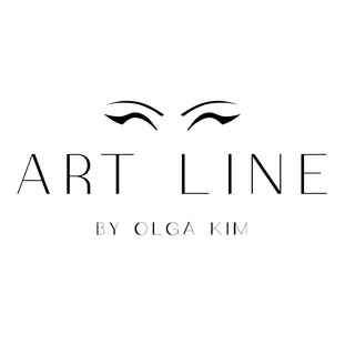Логотип телеграм канала @artlinebyolgakim — ART LINE by Olga Kim