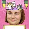 Логотип телеграм канала @artpevko — рисование с пивком