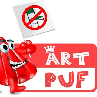Логотип телеграм -каналу artpuf — Мебель лофт , кресла мешки art-puf