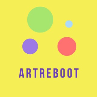 Логотип телеграм канала @artreboot — ARTREBOOT творческая перезагрузка
