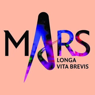 Логотип телеграм канала @artspacemars — МARS вдохновляет