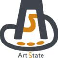 Logo saluran telegram artstate — ایالت هنر، مرجع تخصصی کنکور هنر🎓