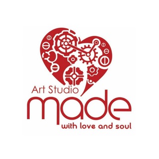 Логотип телеграм канала @artstudiomade — Art-Studio Made❤️ Арт-студия, Киев
