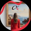 Логотип телеграм канала @arttherapy_museum — Музейная арт-терапия. Факультет Академии арт-терапии