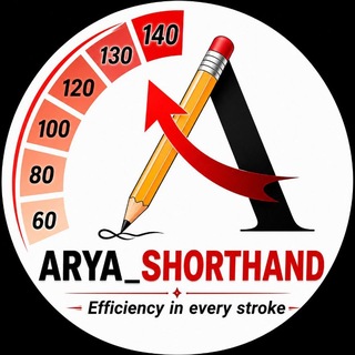 Telegram channel ARYA SHORTHAND™ OFFICIAL logo