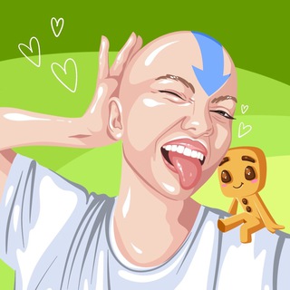 Telegram channel прозрачноволоска logo