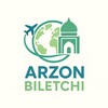 Telegram kanalining logotibi arzonbiletchi — Arzon Biletlar 🛩