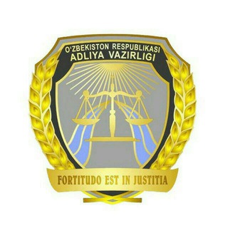Telegram channel Asaka tumani Adliya bo'limi logo