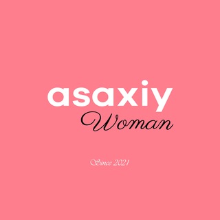 Telegram kanalining logotibi asaxiywoman — Asaxiy Woman