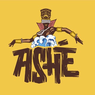 Logotipo del canal de telegramas ashesantiago - "Ashé Santiago"