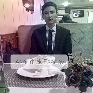 Telegram channel ASHURBEK ESANOV logo