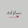 Логотип телеграм канала @askflowersuz — Ask Flowers🤍