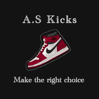 Логотип телеграм канала @askicks — A.S Kicks Лимитированные Кроссовки