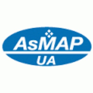 Логотип телеграм -каналу asmap_ua — Аcоціація міжнародних автомобільних перевізників України