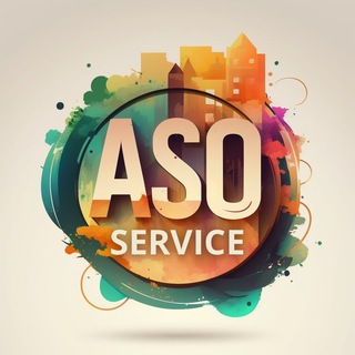 Логотип телеграм канала @aso_service — ASO Service Channel