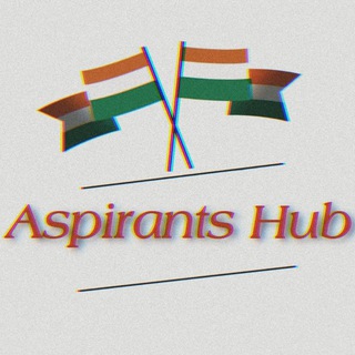 Logo saluran telegram aspirants_hub1 — Aspirants Hub™