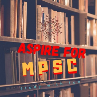 टेलीग्राम चैनल का लोगो aspire_4_mpsc — Aspire for MPSC