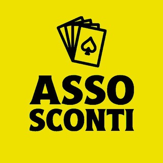 Logo del canale telegramma assosconti - ASSO SCONTI ♠️