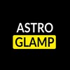Логотип телеграм канала @astroglamp — ASTROGLAMP. Человек рожден удивляться.