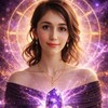 Логотип телеграм канала @astrokamni_lily — АстроКамни с Лили 💎 Там, где энергия камня становится амулетом 📿