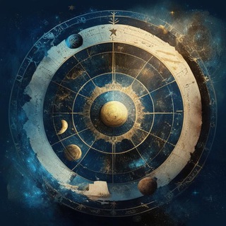 Логотип телеграм канала @astrology_ru — @astrology_ru